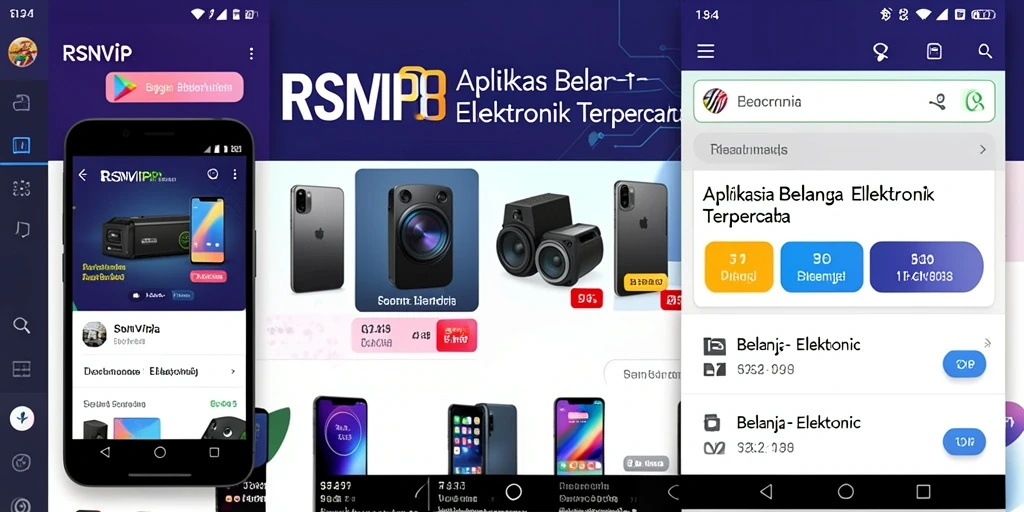 Tampilan antarmuka pengguna RSNVIP8 yang menarik dan mudah digunakan.